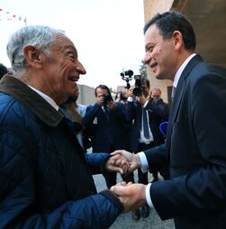 Montenegro tenciona visitar Marcelo no hospital de São João: 'Felizmente correu tudo bem'