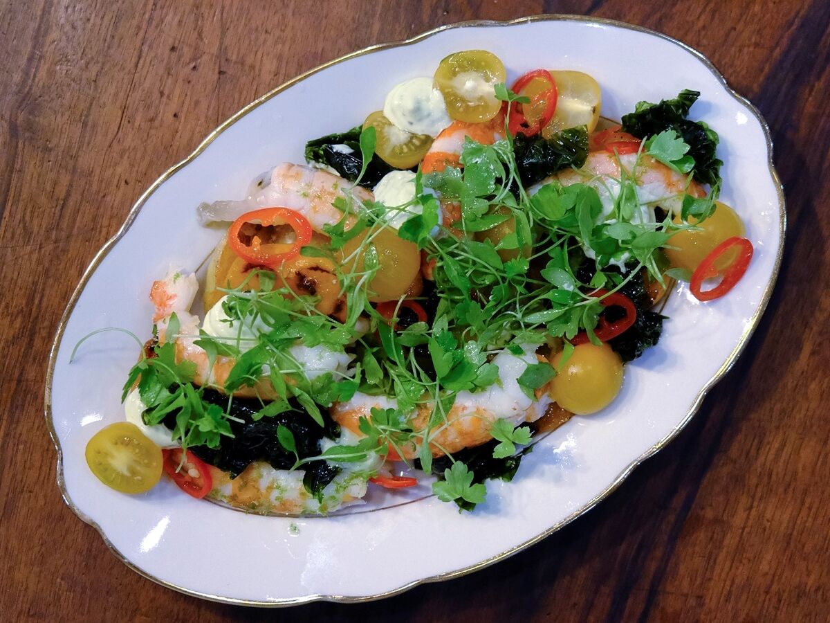 A salada do mar da chef Verónica Catarino