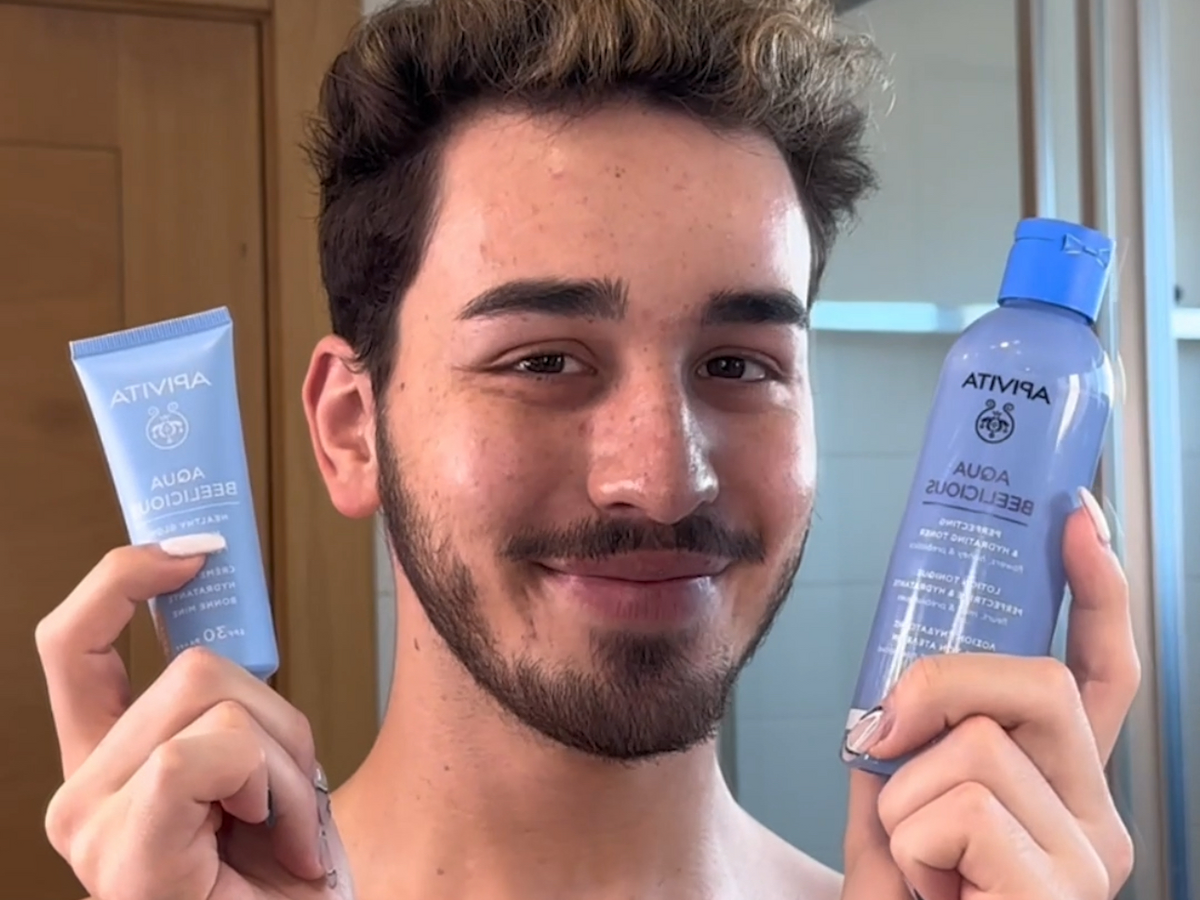 Jovens com uma pele perfeita