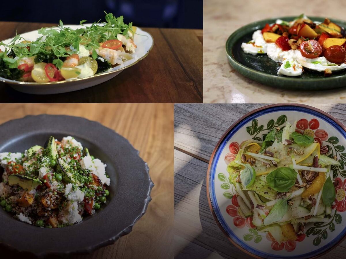 Saladas de verão: as receitas de quatro chefs