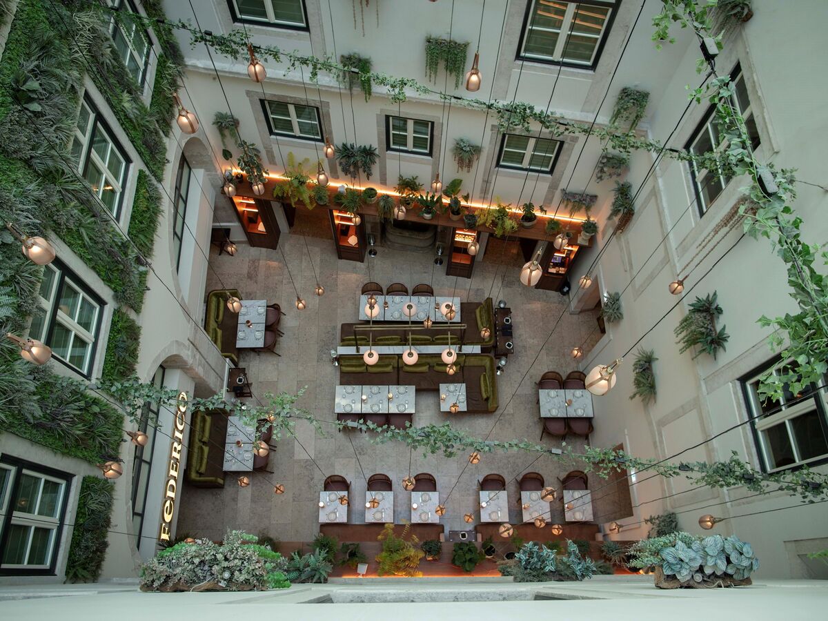 Federico: sabores modernos num antigo palácio