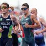 Portugal em quinto lugar na estafeta mista de triatlo 