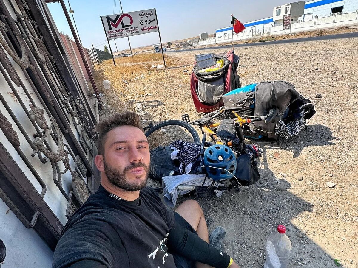 Visitou 42 países a pedalar