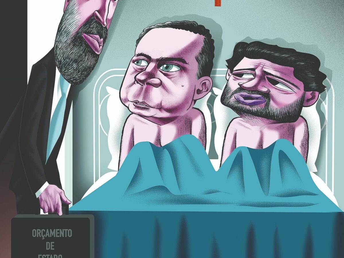 O cartoon de Vasco Gargalo da edição 1065