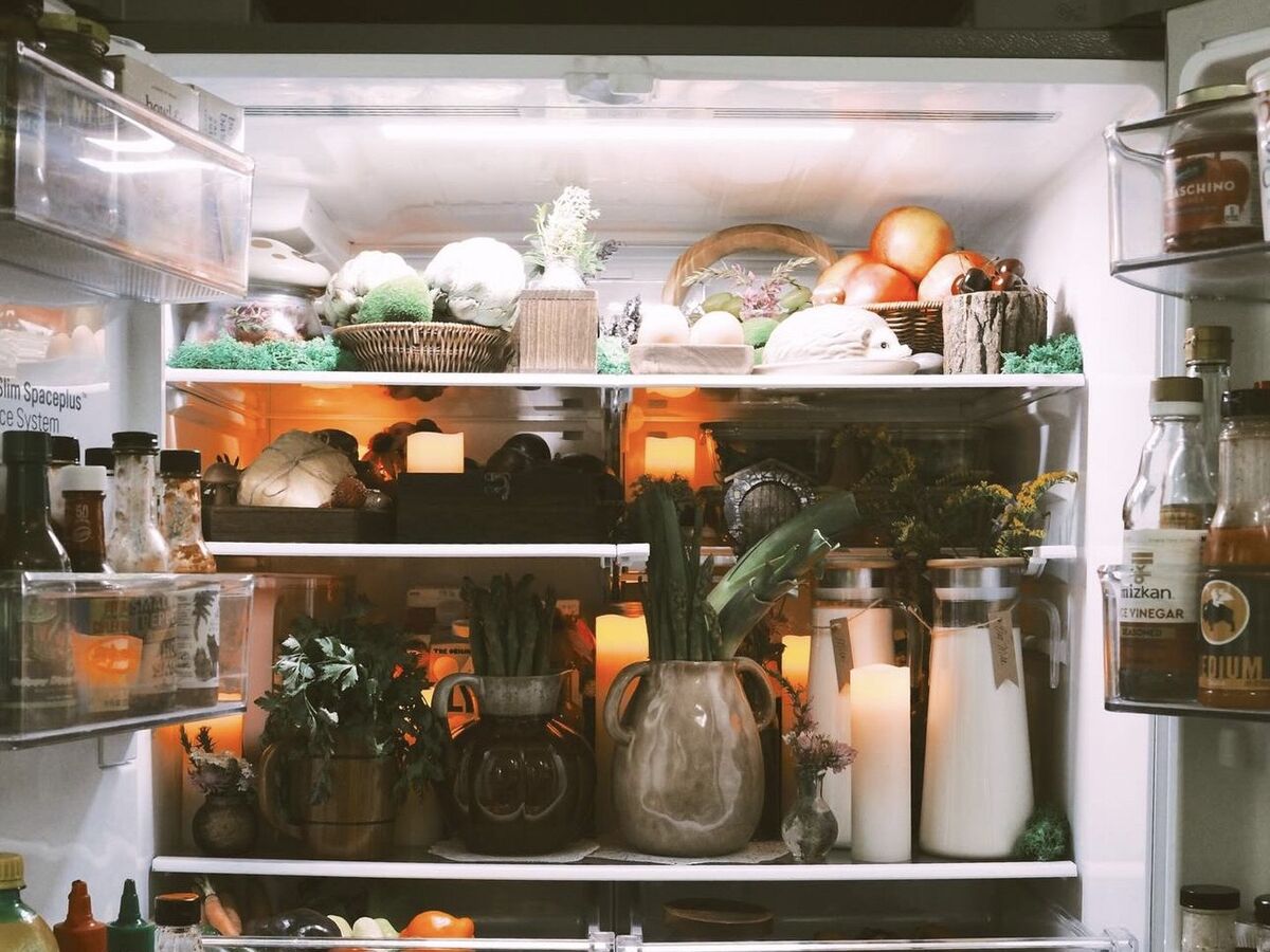 Arte e estilo dentro do frigorífico, a nova tendência do TikTok