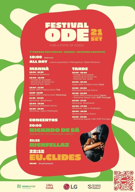 Festival ODE acontece este sábado e promete muita música, arte, desportos radicais e muito mais