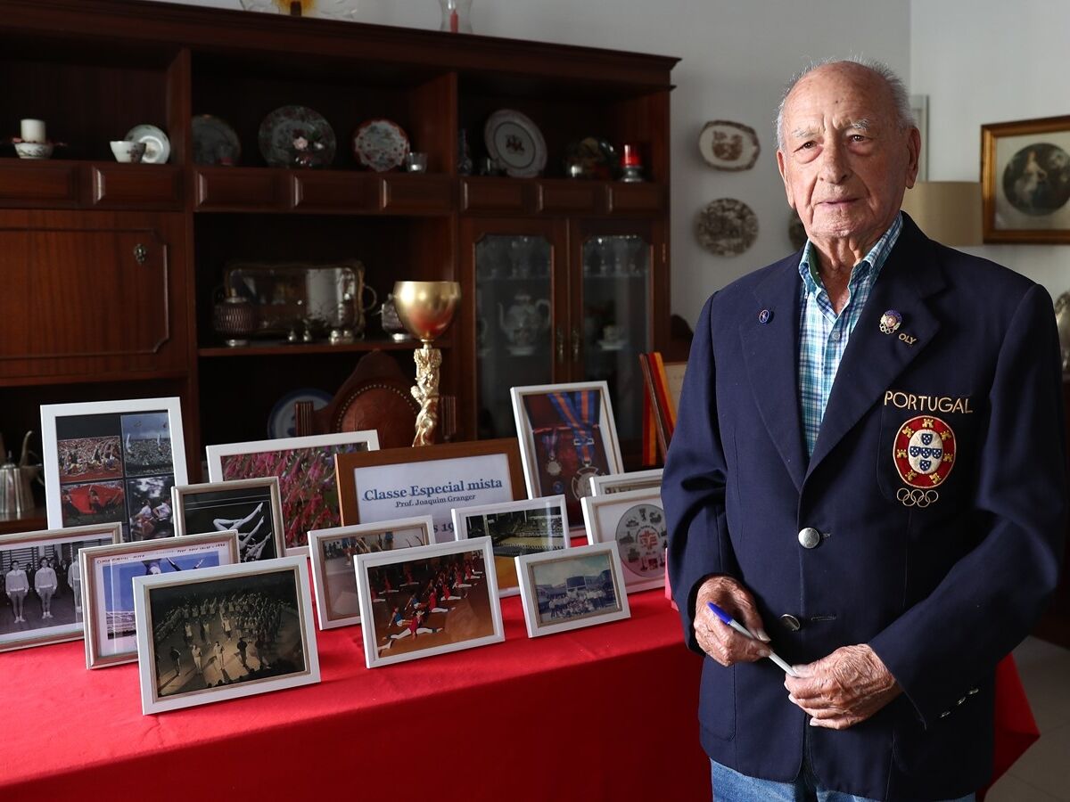 Joaquim Granger: as histórias do olímpico mais antigo