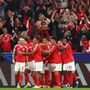 Benfica soma segunda vitória na 'Champions' com goleada ao Atlético de Madrid