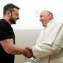 Volodymyr Zelensky recebido pelo Papa na sexta-feira