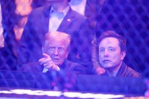 Donald Trump e Elon Musk assistem juntos a combate da UFC em Nova Iorque  