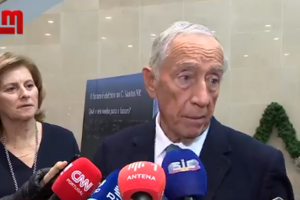 Marcelo Rebelo de Sousa almoçou com presidente de Cabo Verde na Cova da Moura
