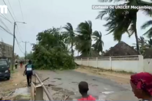 Ciclone Chido atinge Moçambique