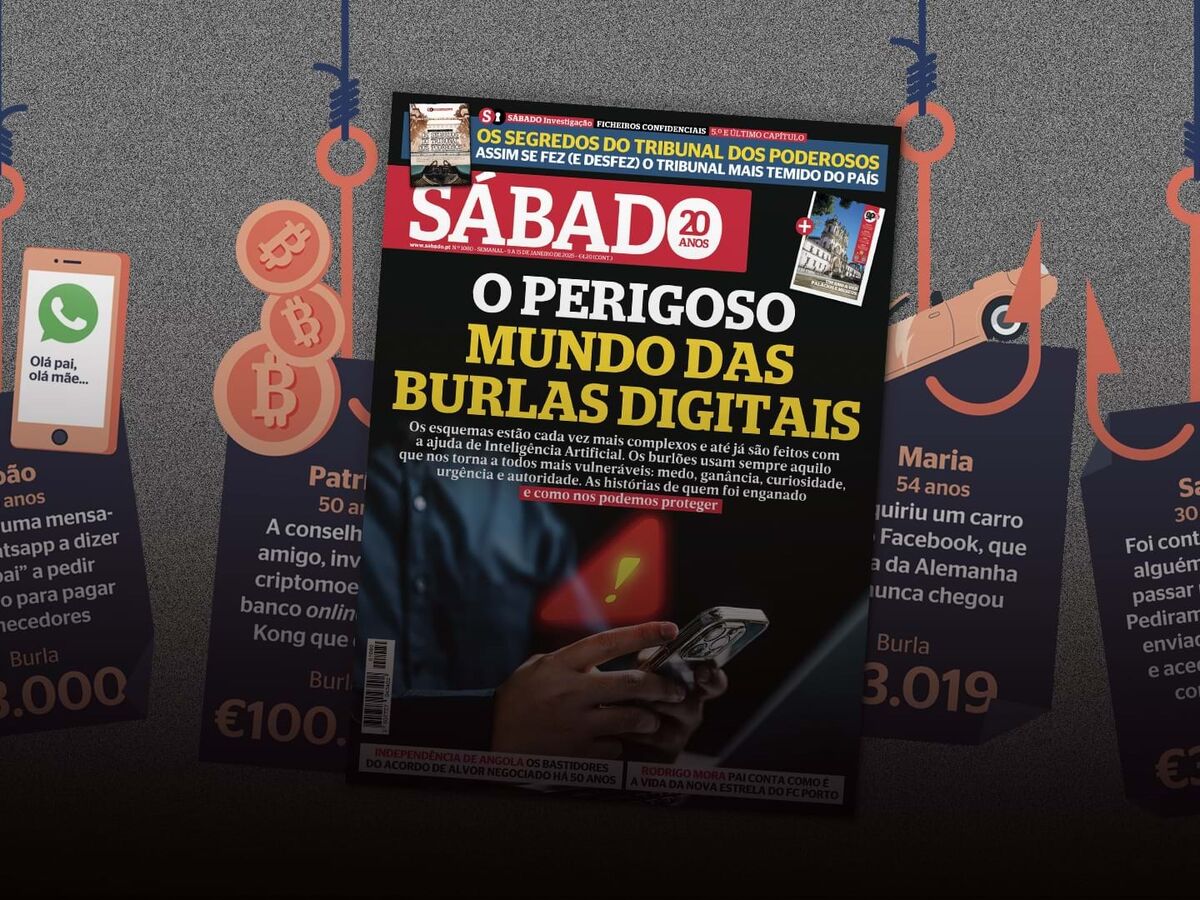 Atenção, estas burlas estão em todo o lado e querem apanhá-lo