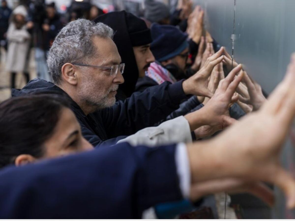 O manifestante (Ramos de AlmeidaI) que se autocomenta (Ramos de AlmeidaII)