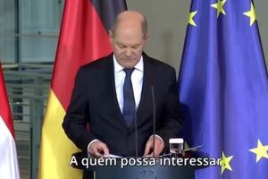 Olaf Scholz promete reforçar segurança no Mar Báltico