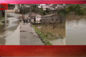 Depressão Hermínia provoca várias inundações em Coimbra