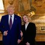 Trump elogia Meloni em jantar na Flórida: 'Uma mulher fantástica'
