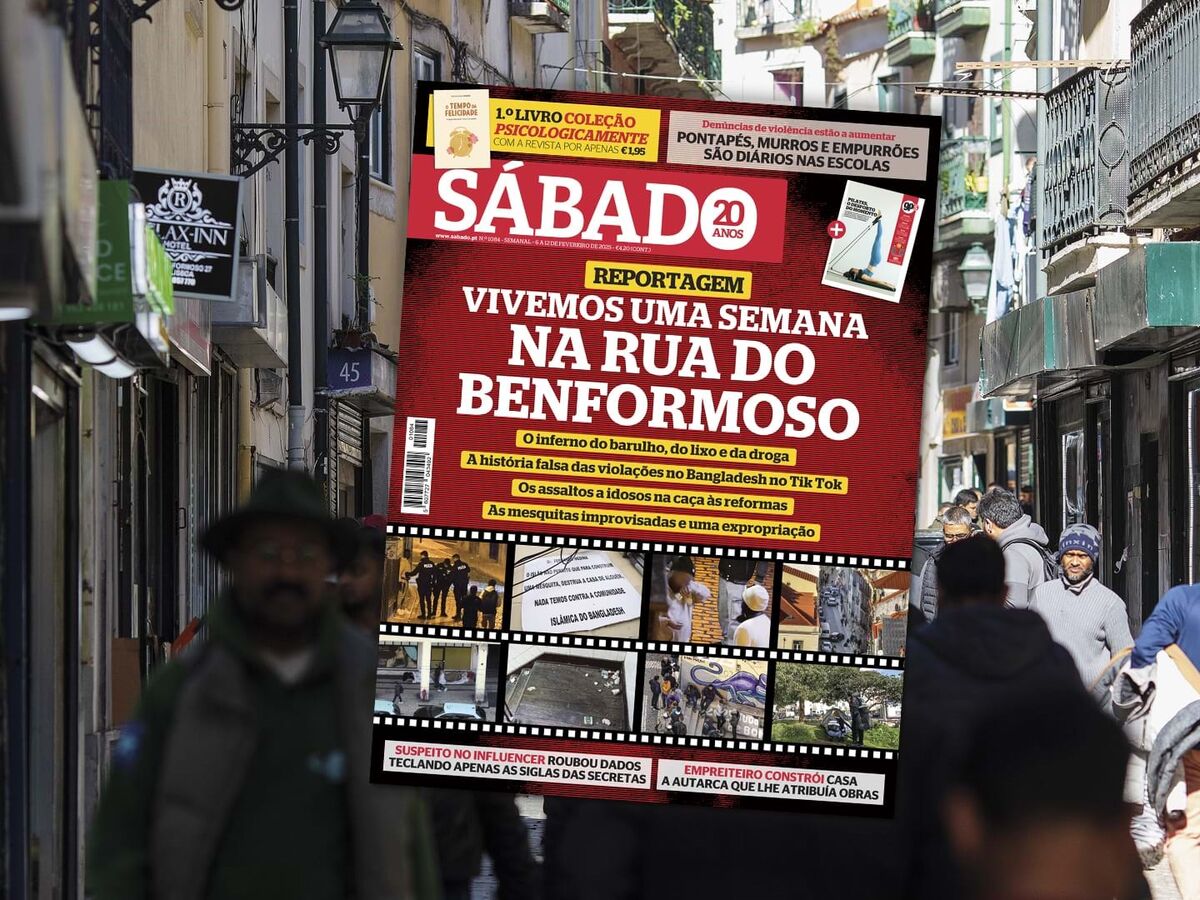 Repórter SÁBADO. Vivemos durante uma semana na Rua do Benformoso