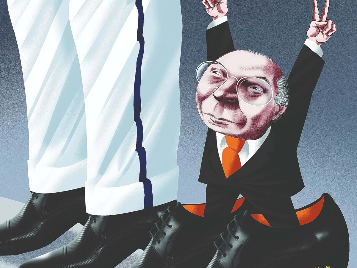 O cartoon de Vasco Gargalo da edição 1085