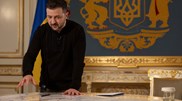 <![CDATA[ Zelensky diz estar pronto para trocar territórios com a Rússia ]]>