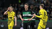 <![CDATA[ Sporting perde por 3-0 em casa com Dortmund e afasta-se dos 'oitavos' da Liga dos Campeões  ]]>