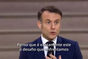 Inteligência Artificial tem que servir a humanidade, garante Emmanuel Macron 