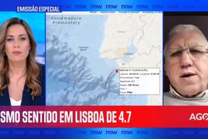 Comandante dos bombeiros alerta para riscos sísmicos em Portugal após sismo de magnitude 4,7 sentido em Lisboa