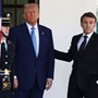 Macron e Trump reunidos para discutir a paz na Ucrânia. 'Dentro de uma semana não haverá mais guerra'