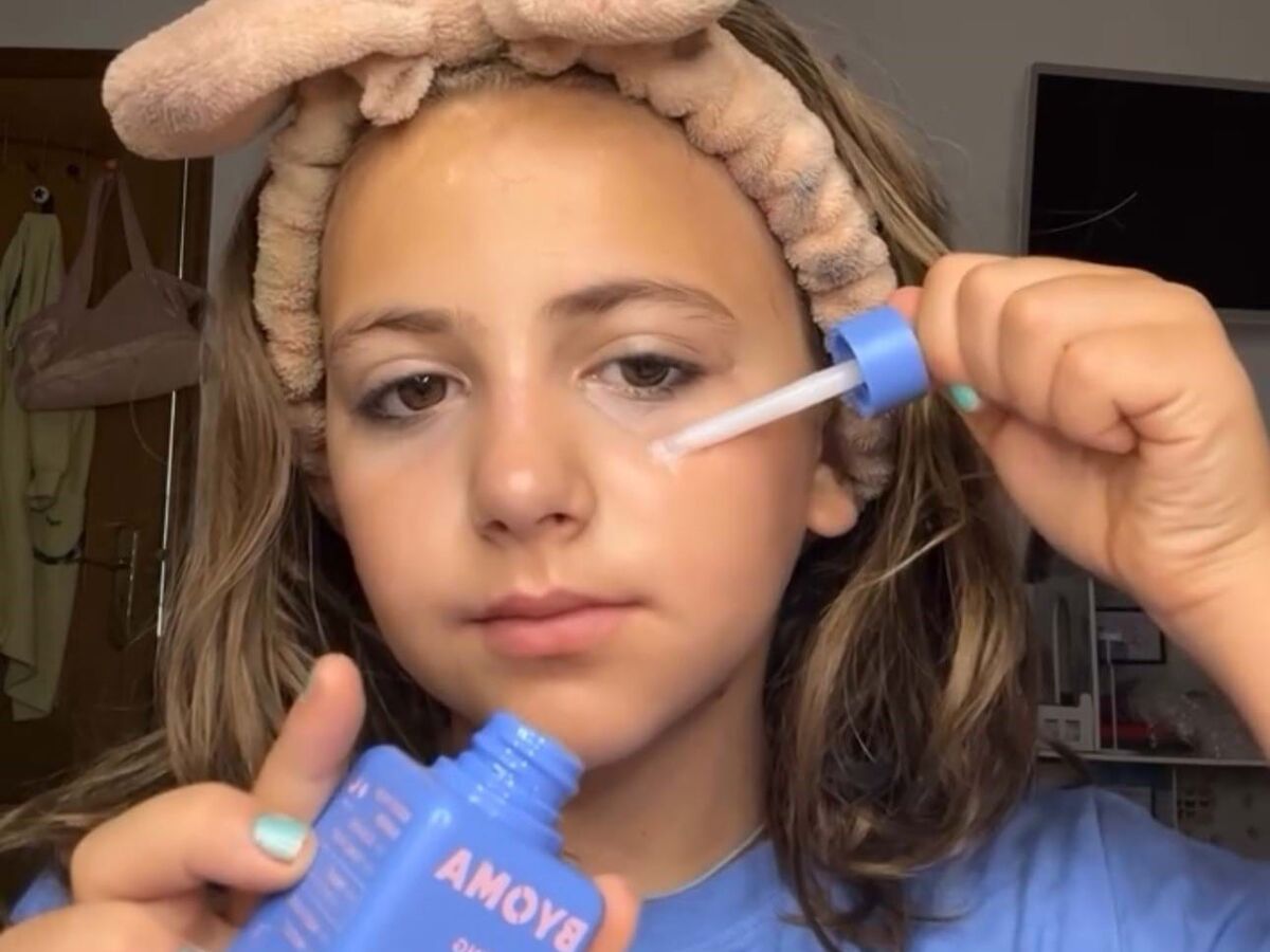 A febre do skincare infantil