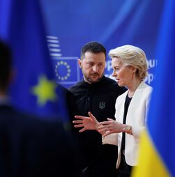 Ucrânia: Ursula von der Leyen elogia proposta de Trump dar garantias de segurança