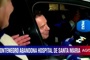 Montenegro já saiu do hospital: "Estou bem, podem estar tranquilos"