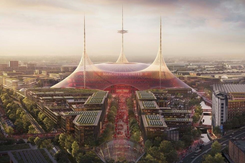 Novo estádio Manchester united