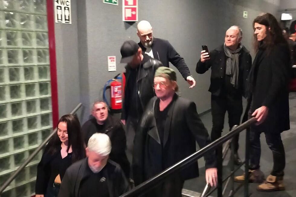 Bono e The Edge em Lisboa