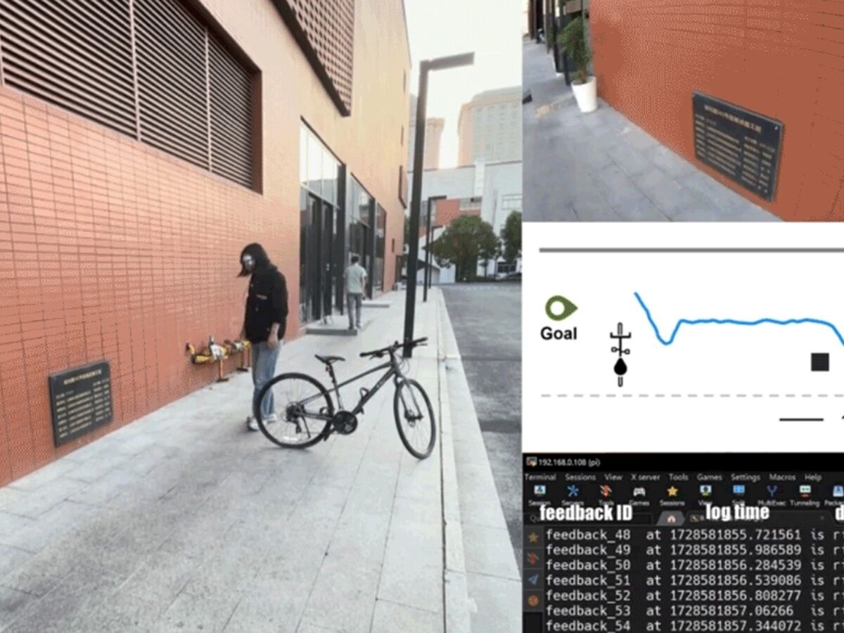 Óculos que substituem a bengala