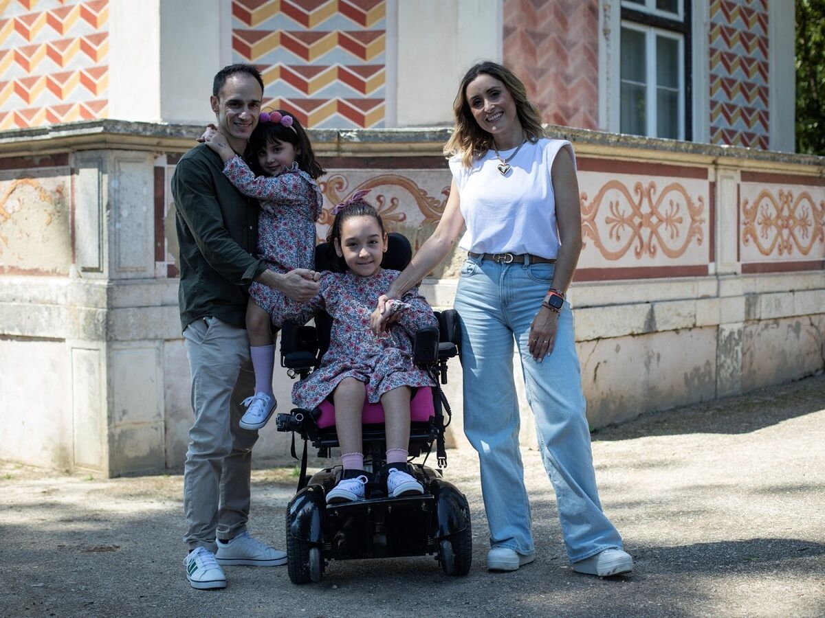 A paralisia cerebral não pára a Sofia