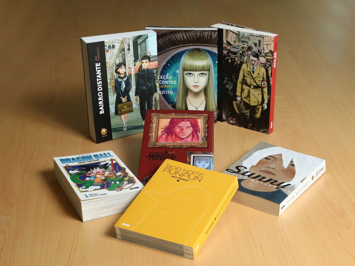 Seis boas coleções de "manga"