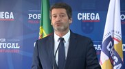 <![CDATA[ André Ventura volta a apontar o dedo a Luís Montenegro como responsável pelas eleições antecipadas ]]>
