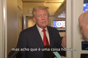 Donald Trump diz que conflito na Ucrânia é uma "guerra de Joe Biden"