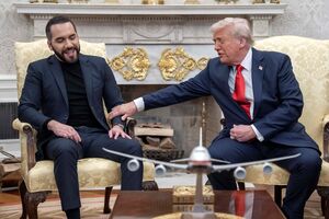 Nayib Bukele com Donald Trump