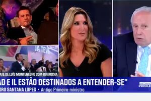 Pedro Santana Lopes considera debate entre Montenegro e Rui Rocha “informativo” mas com pouca confrontação