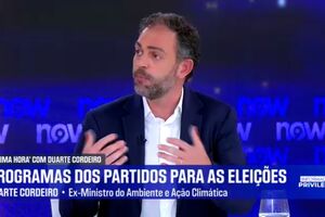 Duarte Cordeiro diz que programas de PS e PSD têm convergências e alerta para "excesso de otimismo" nas previsões económicas