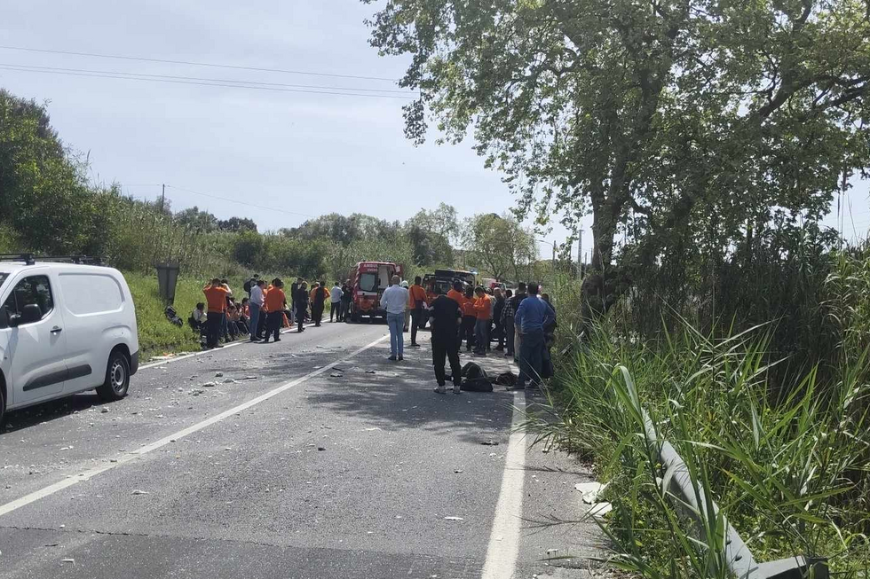 Acidente no Cartaxo