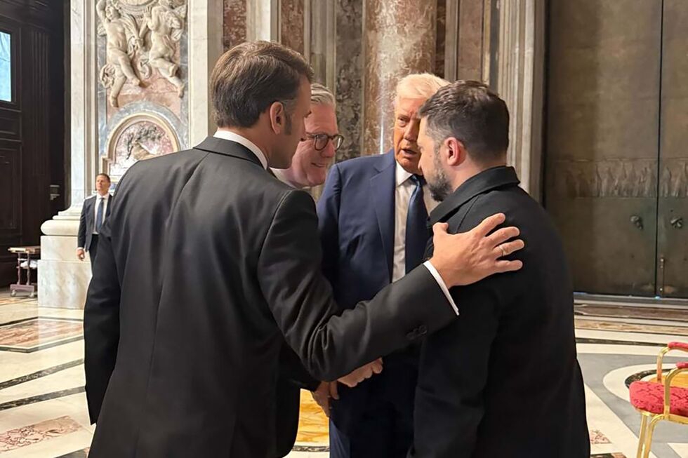 zelensky, macron, trump, starmer