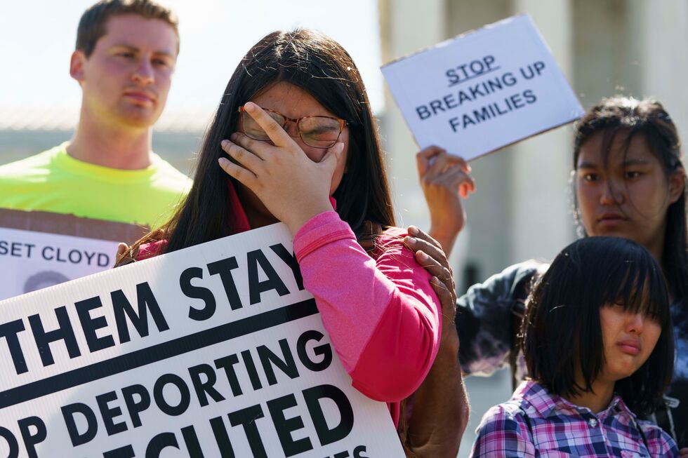 manifestação deportações eua