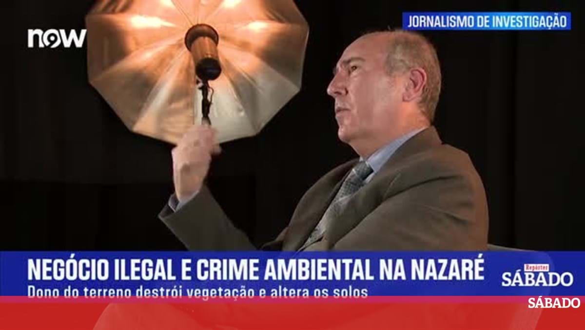 <![CDATA[ Negócio ilegal e crime ambiental da Nazaré. Veja o Repórter SÁBADO na íntegra ]]>