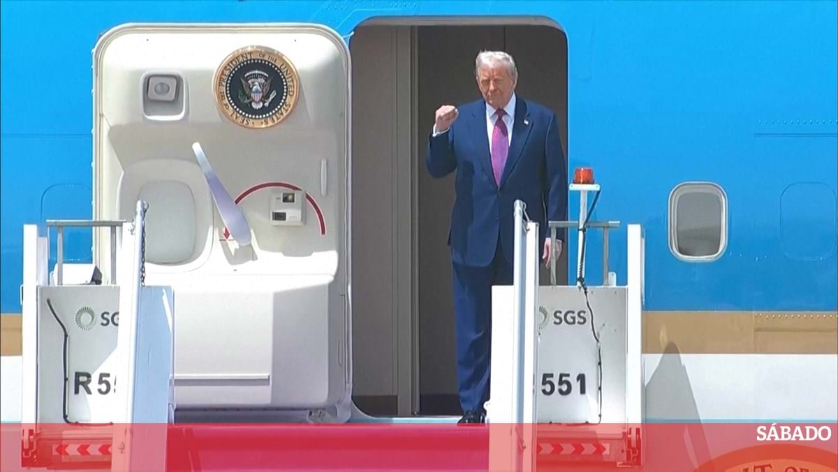 <![CDATA[ Trump chega à Arábia Saudita para visita oficial ]]>