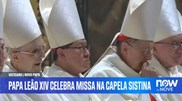 <![CDATA[ Papa Leão XIV celebra primeira missa como líder da Igreja Católica ]]>