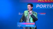 <![CDATA[ Rui Rocha atingido com pó verde durante comício em Lisboa ]]>