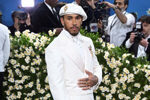 Lewis Hamilton Met Gala