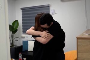 A emoção do refém israelo-americano no reencontro com a família